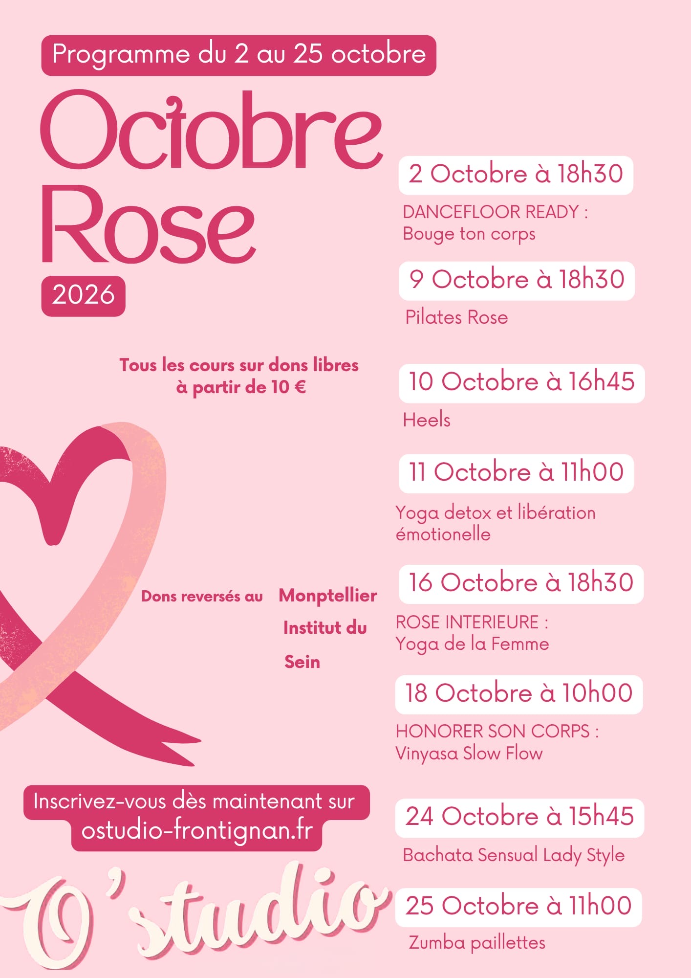 Tous ensemble pour Octobre Rose