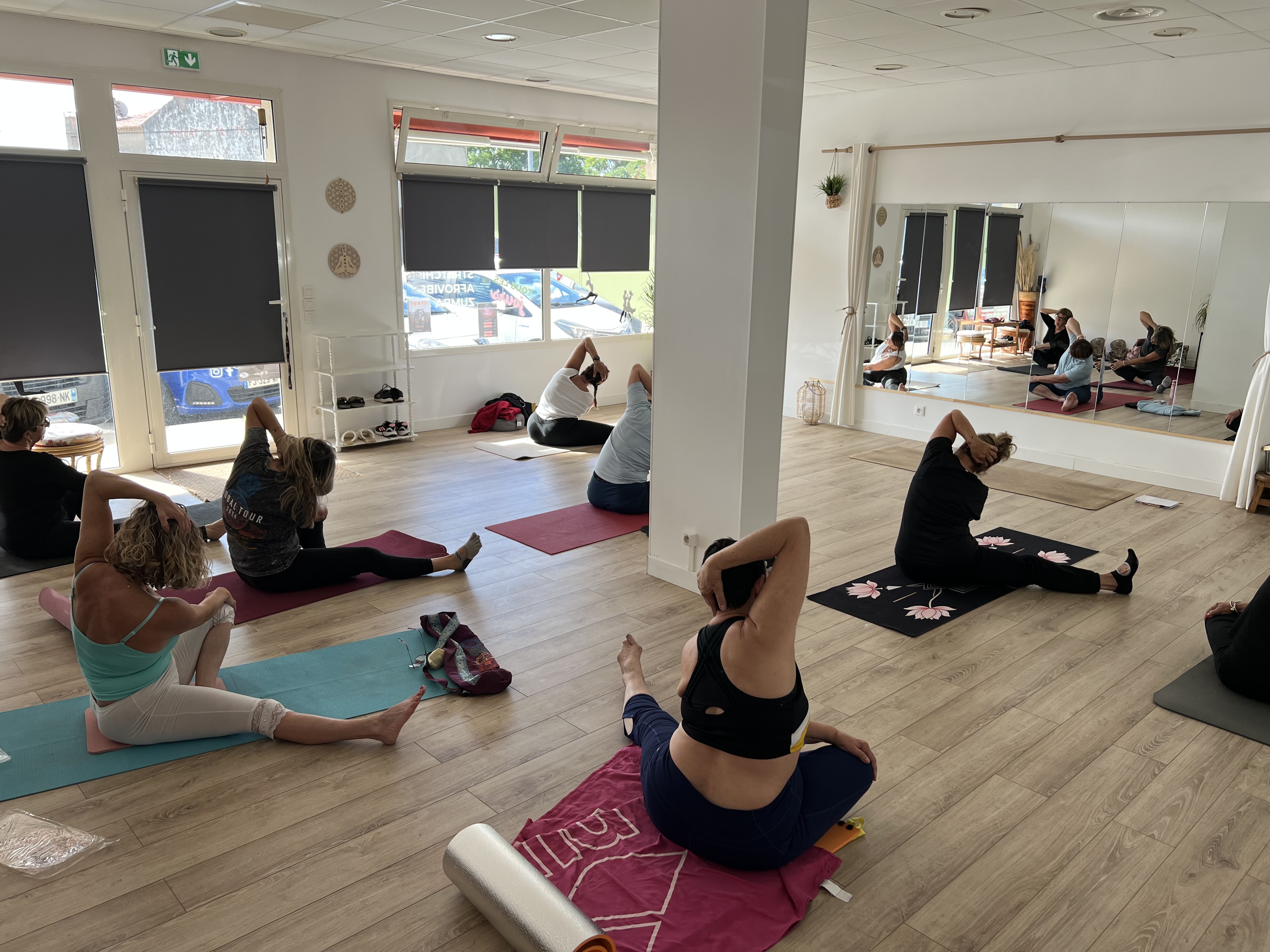 Cours de yoga et stretching