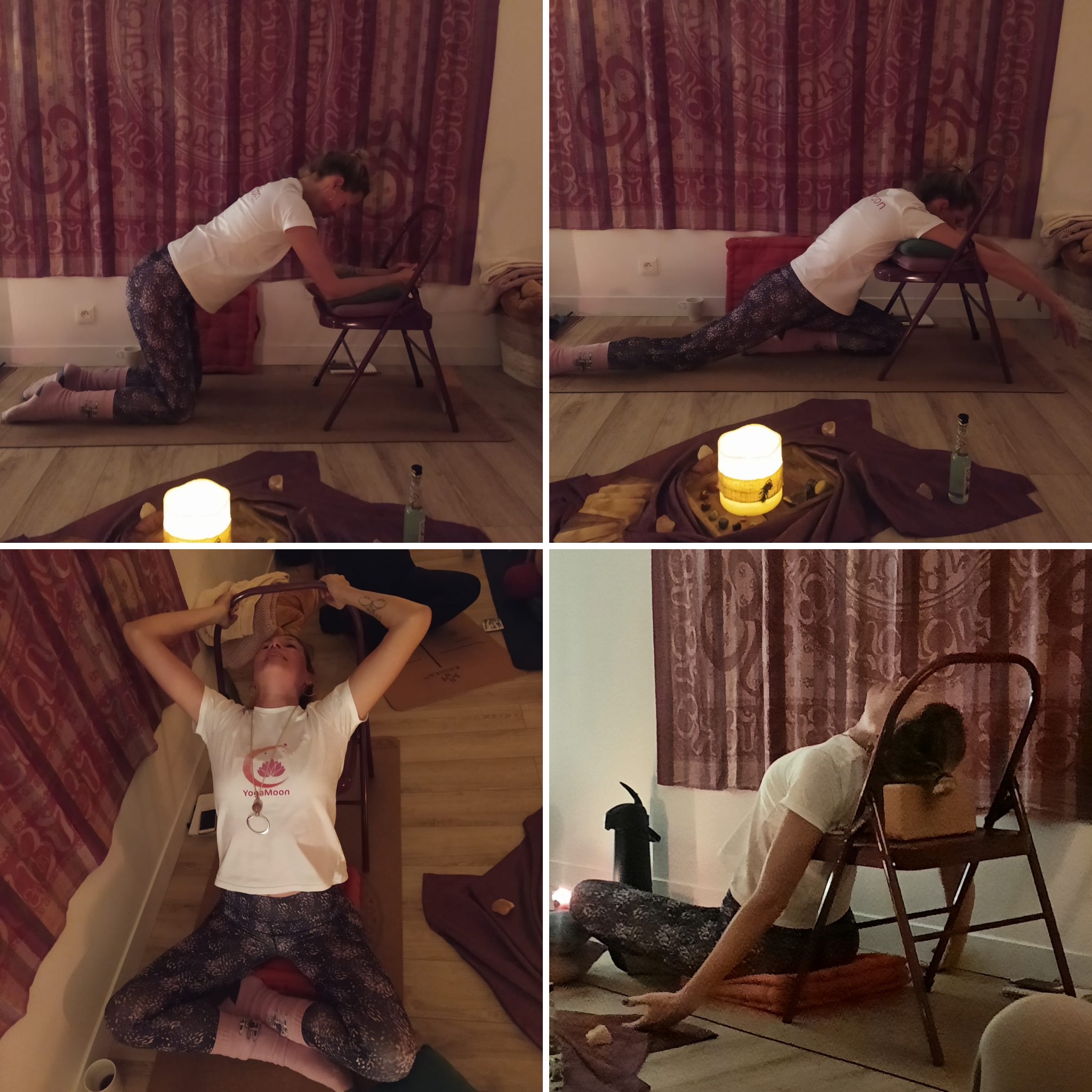 Cours de Yoga sur Chaise au O'Studio Frontignan